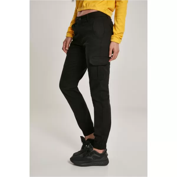  Дамски панталони URBAN CLASSICS TB3048 ЧЕРНО 