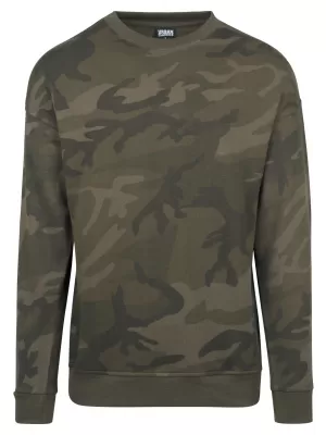 Мъжки суичър URBAN CLASSICS TB1782 OLIVE CAMO