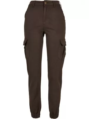 Дамски панталони URBAN CLASSICS TB3048 БРАУН