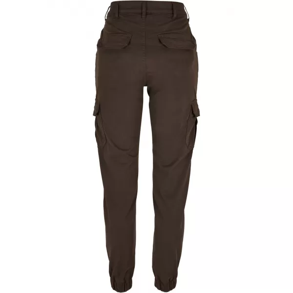  Дамски панталони URBAN CLASSICS TB3048 БРАУН 