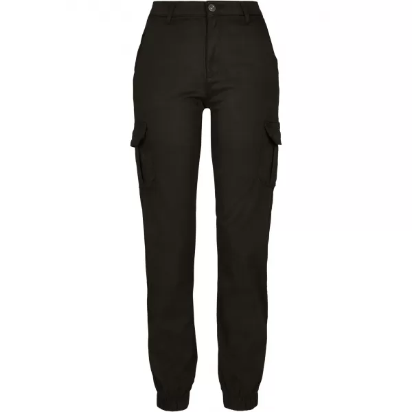  Дамски панталони URBAN CLASSICS TB3048 ЧЕРНО 