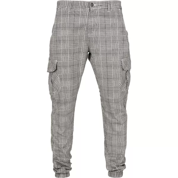  Панталони URBAN CLASSICS TB3138 БЯЛО/ЧЕРНО 