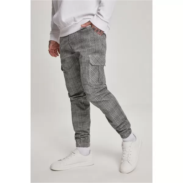  Панталони URBAN CLASSICS TB3138 БЯЛО/ЧЕРНО 