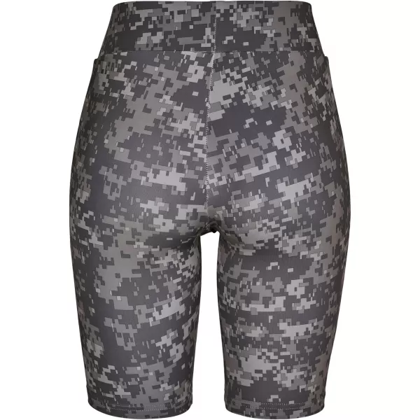  Дамски къси панталони URBAN CLASSICS TB3423 DARK DIGITAL CAMO 