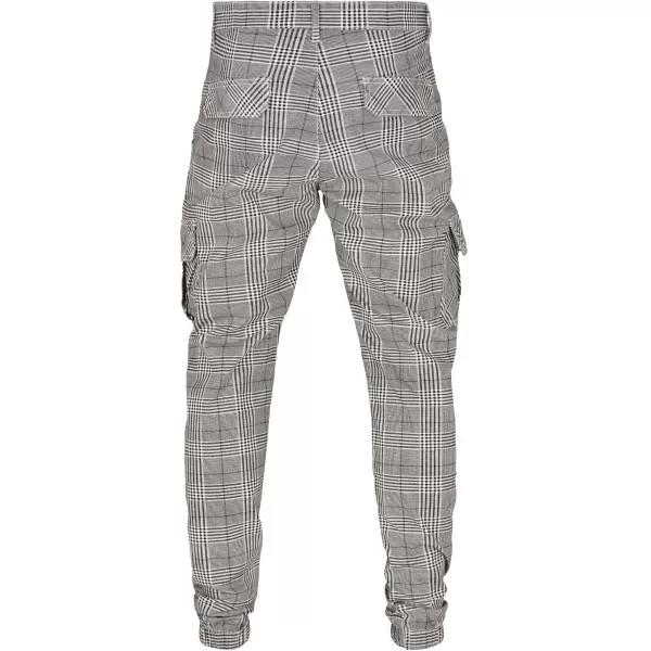  Панталони URBAN CLASSICS TB3138 БЯЛО/ЧЕРНО 