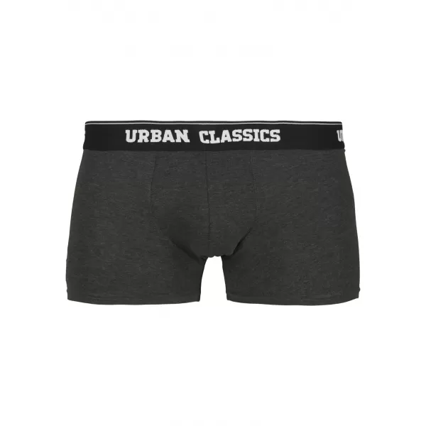  Мъжки боксерки URBAN CLASSICS TB3540 БРАНДИРАНЕ AOP/ЧЕРНО/ВЪГЛЕН 