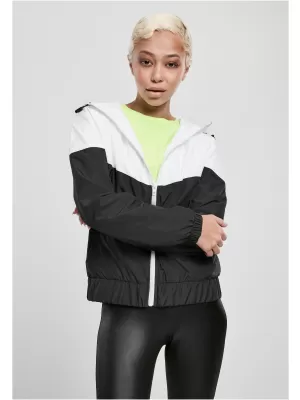 Дамско яке URBAN CLASSICS TB3638 БЯЛО/ЧЕРНО