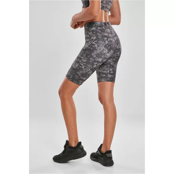  Дамски къси панталони URBAN CLASSICS TB3423 DARK DIGITAL CAMO 