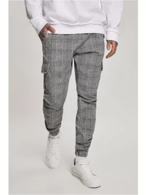 Панталони URBAN CLASSICS TB3138 БЯЛО/ЧЕРНО