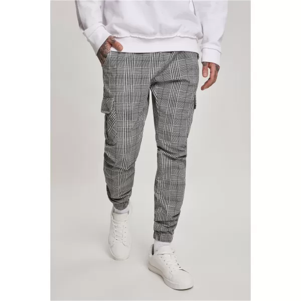  Панталони URBAN CLASSICS TB3138 БЯЛО/ЧЕРНО 
