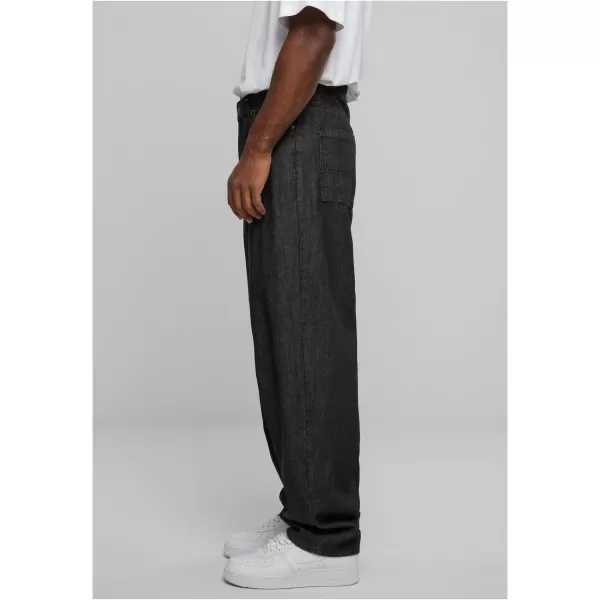  Дънки URBAN CLASSICS TB4461 ЧЕРНА КИСЕЛИНА ИЗМИТА 