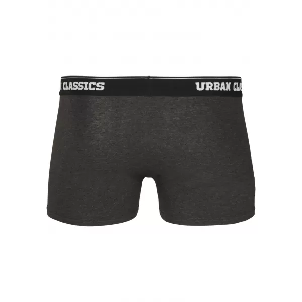  Мъжки боксерки URBAN CLASSICS TB3540 БРАНДИРАНЕ AOP/ЧЕРНО/ВЪГЛЕН 