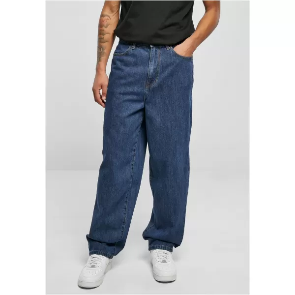  Дънки URBAN CLASSICS TB4461 СРЕДНО ИНДИГО ИЗМИТ 