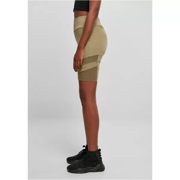  Дамски къси панталони URBAN CLASSICS TB4354 КАКИ 