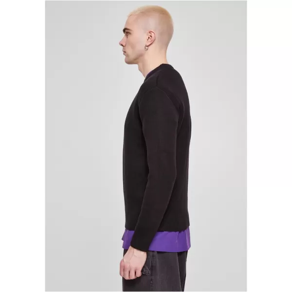  Мъжки пуловер URBAN CLASSICS TB6336 ЧЕРНО 