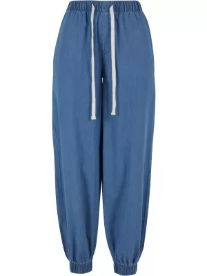 Дамски панталони URBAN CLASSICS TB6816 SKYBLUE ИЗМИ
