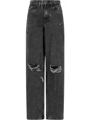 Дамски панталони URBAN CLASSICS TB6155 ЧЕРНИЯТ ВЪГЛЕН ИЗМИТ