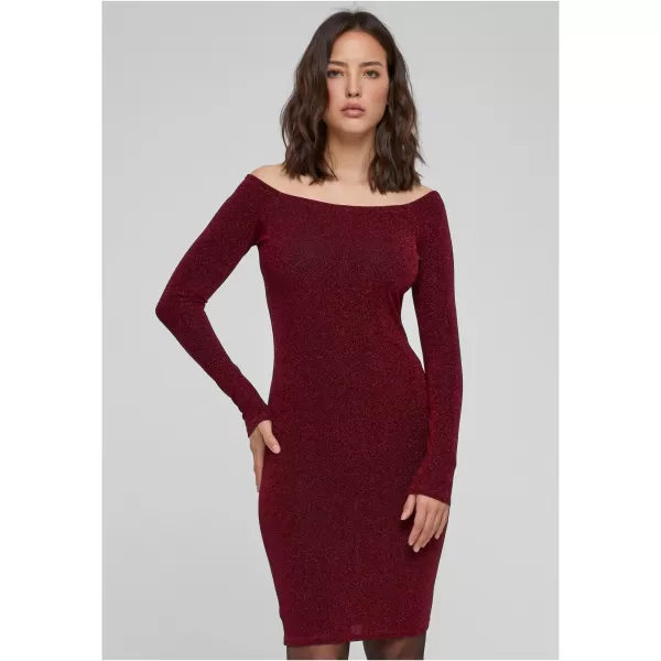 Рокля URBAN CLASSICS TB6144 БОРДО 