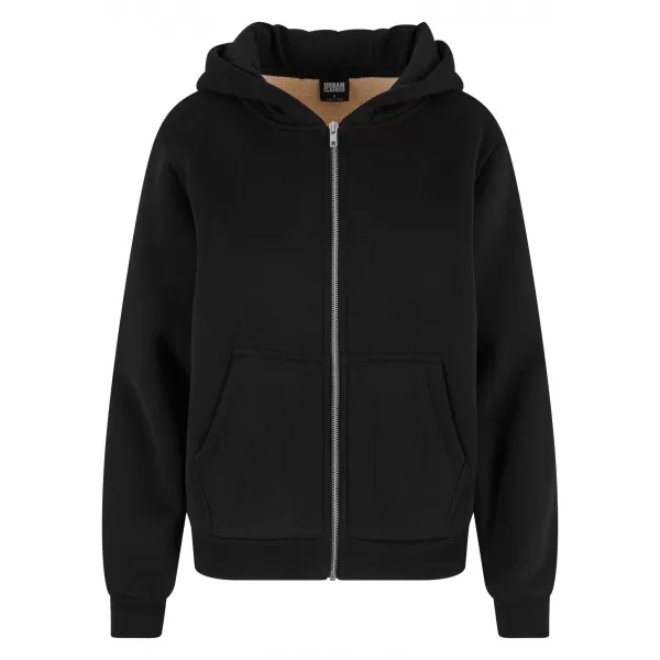  Дамски суичър URBAN CLASSICS TB7166 ЧЕРЕН 