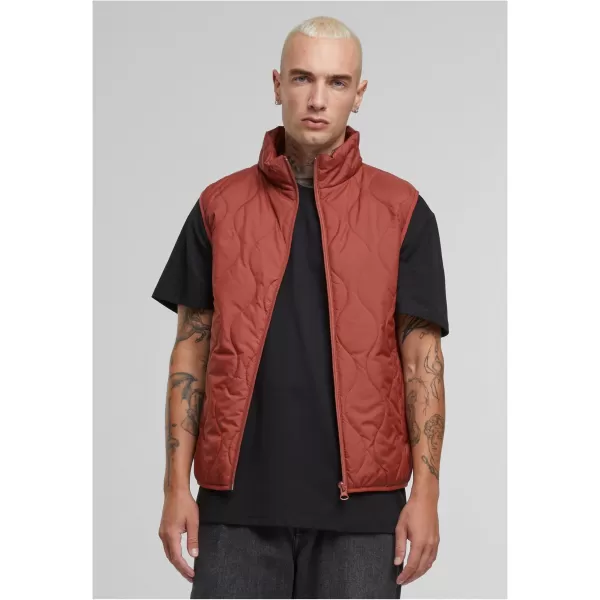  Мъжка жилетка URBAN CLASSICS TB7012 ТЪМНА РЪЖДА 