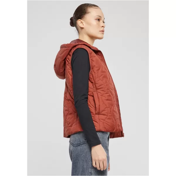  Дамски елек URBAN CLASSICS TB7009 ТЪМНА РЪЖДА 