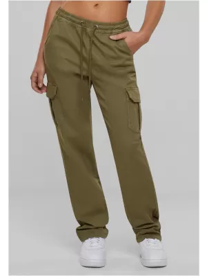 Дамски панталони URBAN CLASSICS TB6158 TINI OLIVE