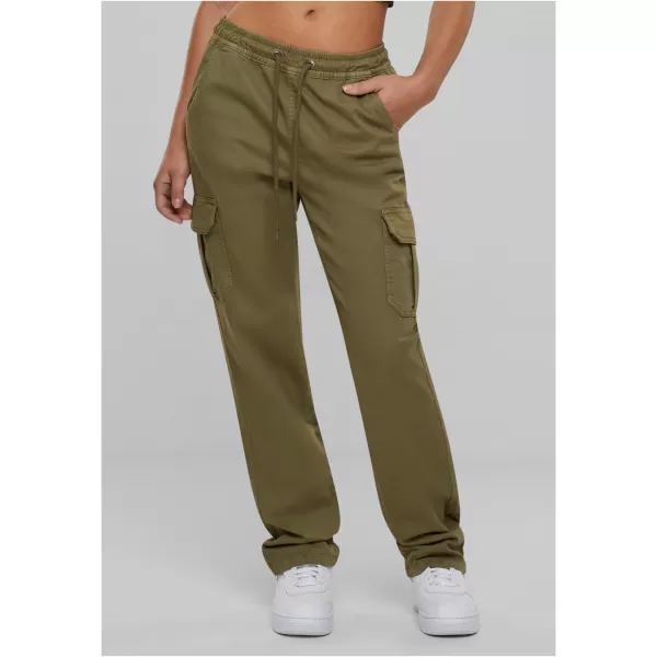  Дамски панталони URBAN CLASSICS TB6158 TINI OLIVE 