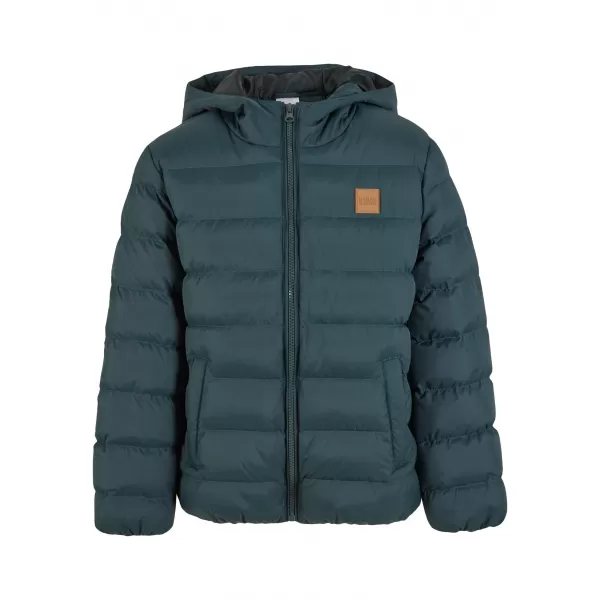  Детско яке URBAN CLASSICS UCK863 БУТИЛКА ЗЕЛЕНО 
