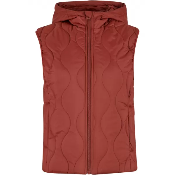  Дамски елек URBAN CLASSICS TB7009 ТЪМНА РЪЖДА 