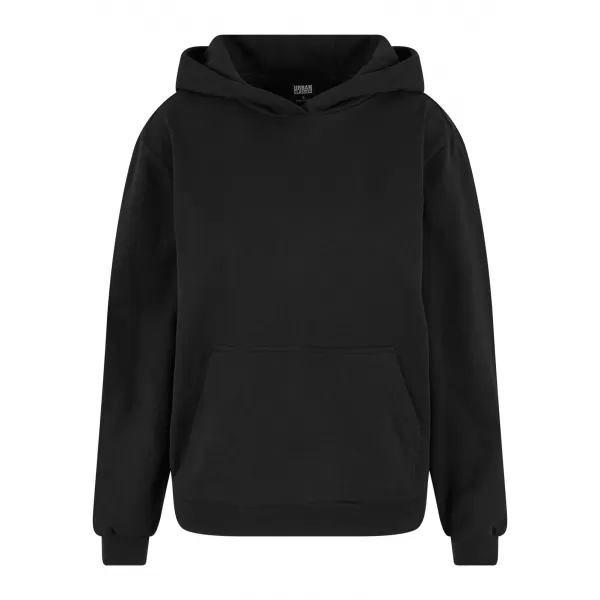  Дамски суичър URBAN CLASSICS TB7431 ЧЕРЕН 