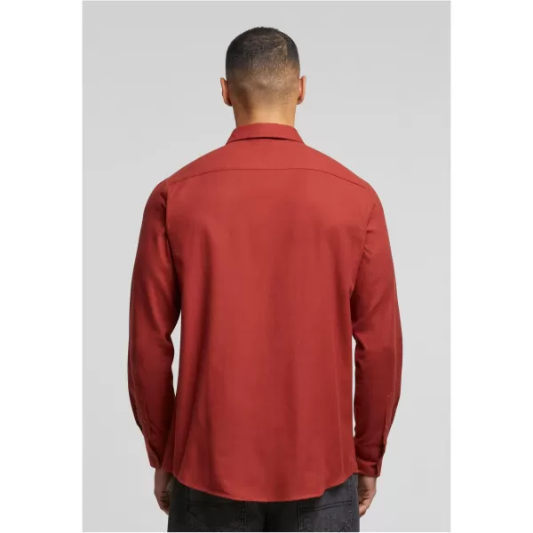 Риза URBAN CLASSICS TB6357 ТЪМНА РЪЖДА 