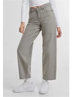 Дамски дънки URBAN CLASSICS TB7127 ПО-ЛЕК МРЪСЕН ИЗПРАН