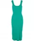 Рокля URBAN CLASSICS TB6190 ПАПРАТНО ЗЕЛЕНО