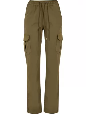 Дамски панталони URBAN CLASSICS TB6158 TINI OLIVE