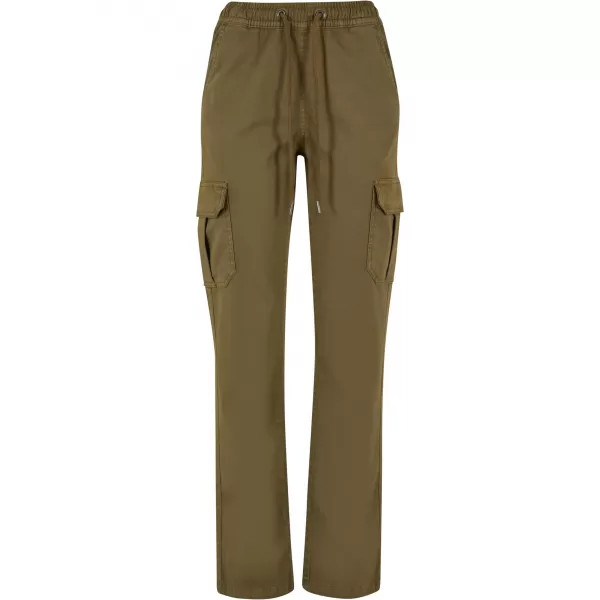  Дамски панталони URBAN CLASSICS TB6158 TINI OLIVE 