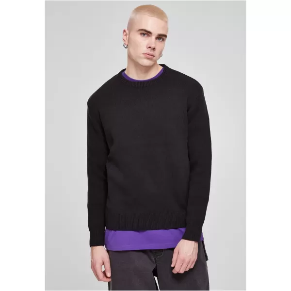  Мъжки пуловер URBAN CLASSICS TB6336 ЧЕРНО 