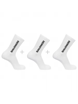 Чорапи SALOMON EVERYDAY CREW 3-PACK LC2086000 БЯЛ/БЯЛ/БЯЛ