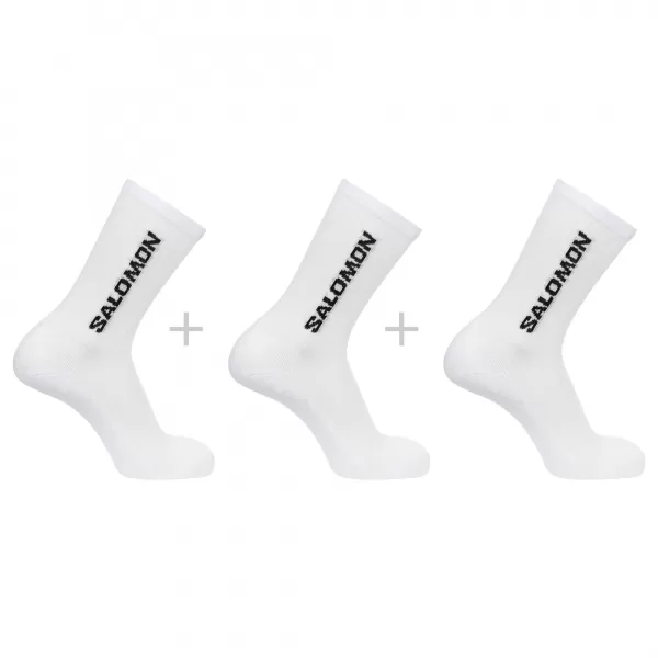  Чорапи SALOMON EVERYDAY CREW 3-PACK LC2086000 БЯЛ/БЯЛ/БЯЛ 