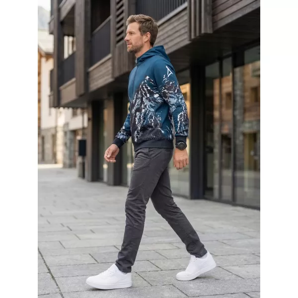  Мъжки суичър на Zip Premium ALTISPORT VOJ/ALM059MI02 ВМС 