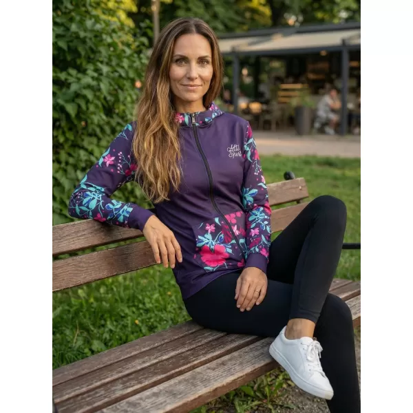  Женска суитчър на Zip Premium ALTISPORT VOJ/ALW063MI02 FUCHSIA 