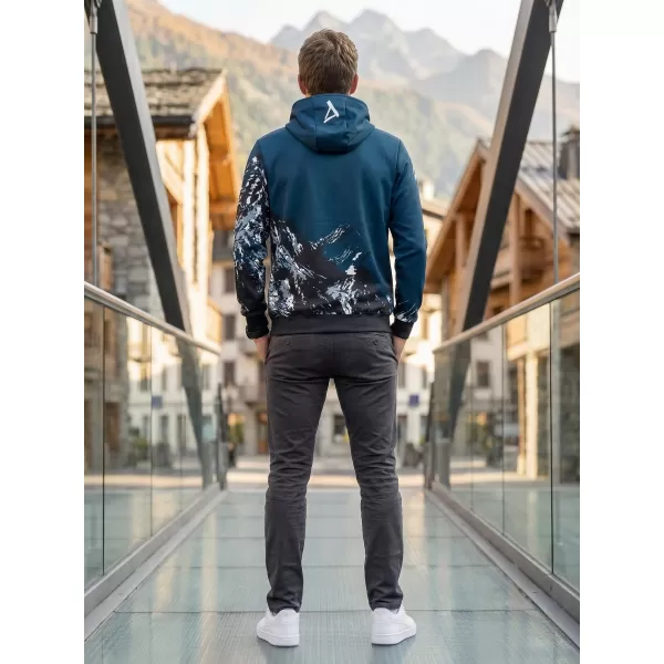  Мъжки суичър на Zip Premium ALTISPORT VOJ/ALM059MI02 ВМС 