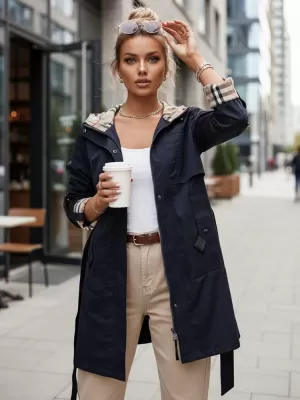 Палто DSTREET TY4211 ТЪМНО СИНЬО