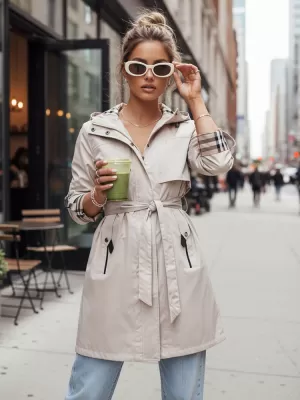 Палто DSTREET TY4214 БЯЛ
