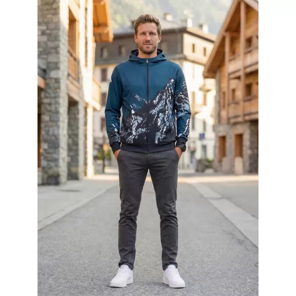  Мъжки суичър на Zip Premium ALTISPORT VOJ/ALM059MI02 ВМС 
