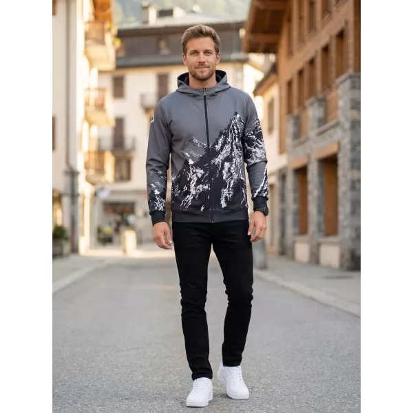  Мъжки суичър на Zip Premium ALTISPORT VOJ/ALM059MI02 СИВО 