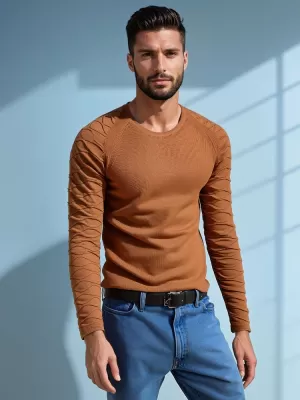 Мъжки пуловер DSTREET WX2289 КАМИЛА