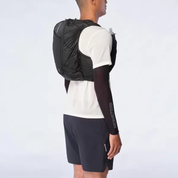  Мъжка раница SALOMON ACTIVE SKIN 12 SET LC2177400 ЧЕРЕН/МЕТАЛ 