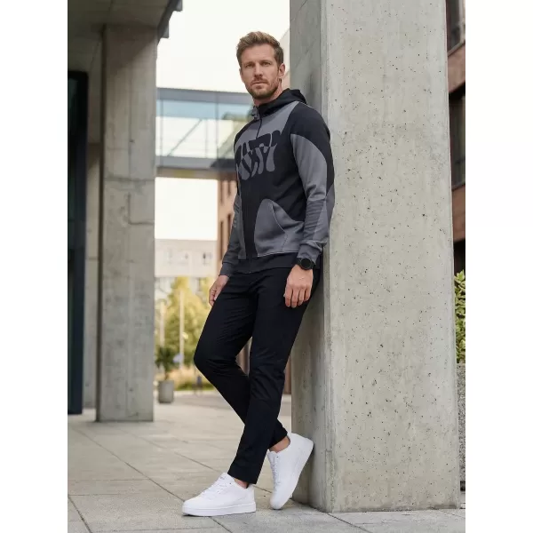 Мъжки суичър на Zip Premium ALTISPORT VOJ/ALM056MI02 ЧЕРНО 