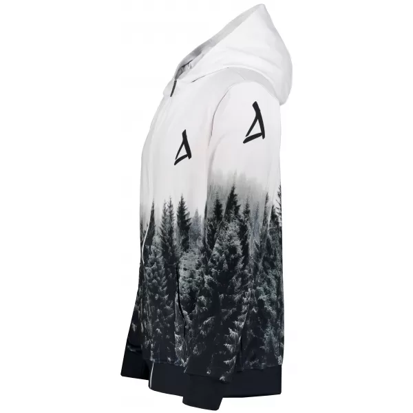  Мъжки суичър на Zip Premium ALTISPORT VOJ/ALM058MI02 БЯЛ -РЕЙС 