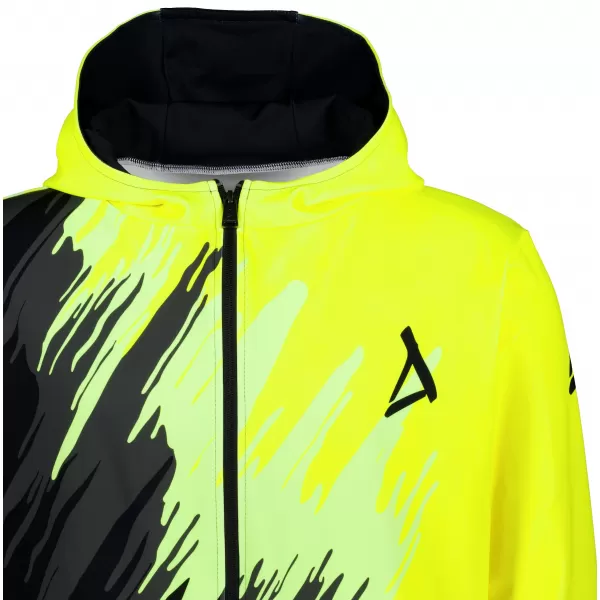  Мъжки суичър на Zip Premium ALTISPORT VOJ/ALM006MI02 ЧЕРНО -ЙОУЛО 